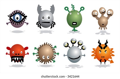 Cartoon characters - monsters - others : http://www.shutterstock.com/lightboxes.mhtml?lightbox_id=860140