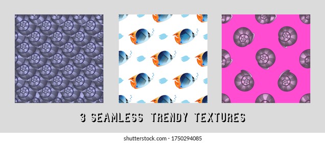 cartoon characters pattern for design