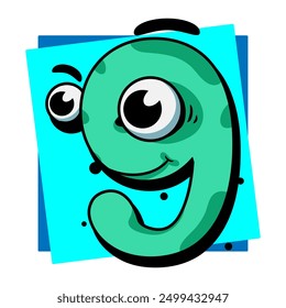 cartoon characters that resemble the numbers you like