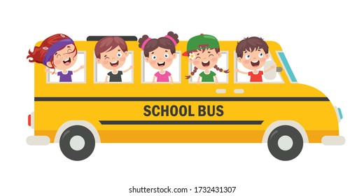 4,944 School Bus Character Images, Stock Photos & Vectors | Shutterstock