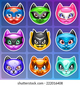 Cartoon characters. Vector illustration eps 10.