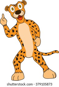 cartoon cheetah