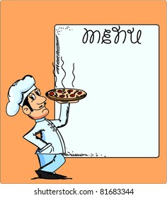 cartoon chef