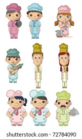 cartoon chef icon