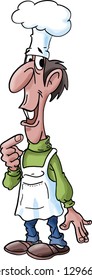 Cartoon Chef illustration