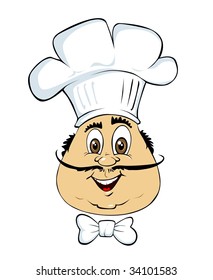 Cartoon Chef Portrait