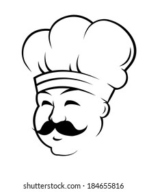 Young Smiling Chubby Chef Toque Stock Vector (Royalty Free) 242389939 ...