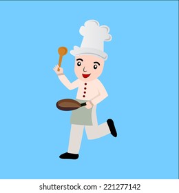 Cartoon chef vector