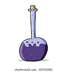 cartoon chemical potion