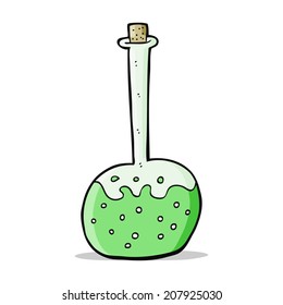 cartoon chemical potion