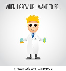 Cartoon Chemist