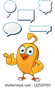 Cartoon Chick Set 1
