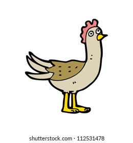 pollo de dibujos animados