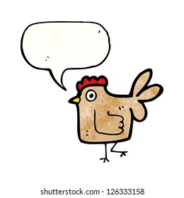 cartoon chicken