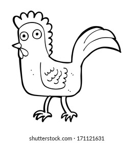 cartoon chicken