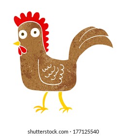 pollo de dibujos animados