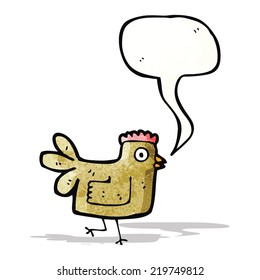 pollo de dibujos animados