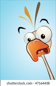 Cartoon chicken