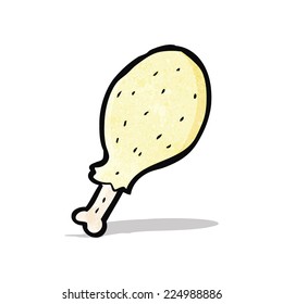cartoon chicken leg