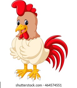 Cartoon Chicken Rooster