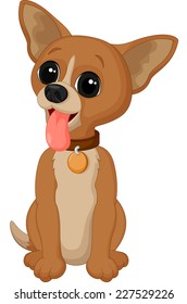 Cartoon chihuahua dog