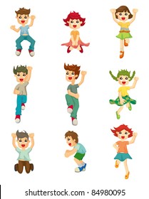Boy Jumping Cartoon Stock Vectors, Images & Vector Art | Shutterstock