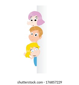 cartoon children 