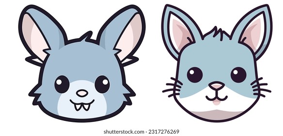 Cartoon chinchilla mascot vector material 