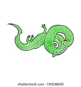 dragón chino de dibujos animados