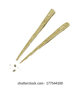 cartoon chopsticks