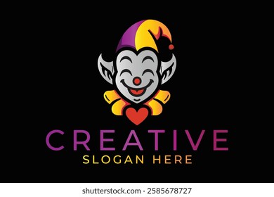 cartoon chracter mascot logo design vector sublimation circus