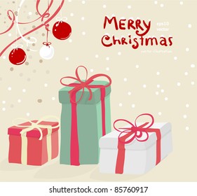Cartoon Christmas background