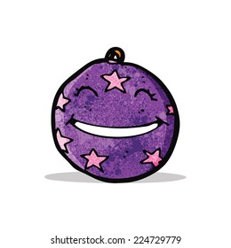 caricatura navideña bauble