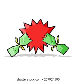 cracker de navidad de caricaturas