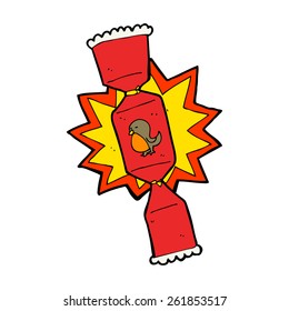 cracker de navidad de caricaturas
