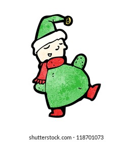 elfo de la navidad