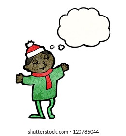 cartoon christmas elf