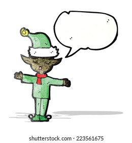 elfo de la navidad