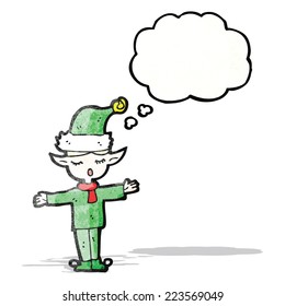 cartoon christmas elf