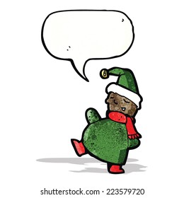 elfo de la navidad