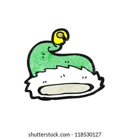 cartoon christmas elf hat