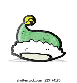 sombrero elf de navidad de caricatura