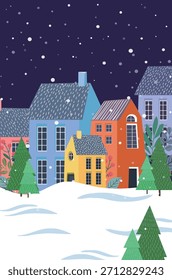 Navidades de dibujos animados Ilustración vectorial de fondo de Eva