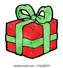 regalo de navidad de caricatura