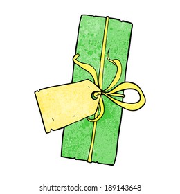 regalo de navidad de caricatura