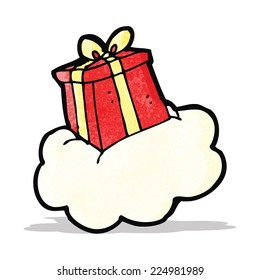 regalo de navidad de caricatura