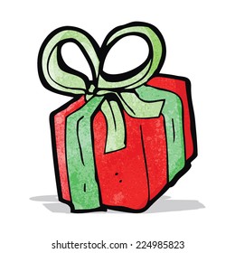 regalo de navidad de caricatura