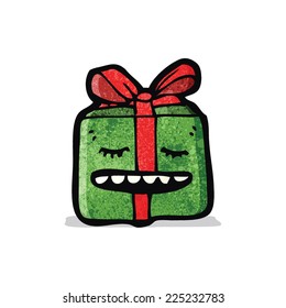 Cartoon-Weihnachtsgeschenk