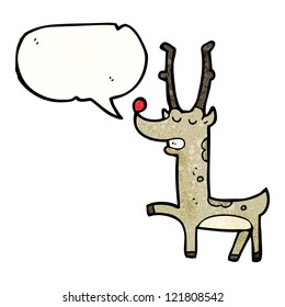 cartoon christmas reindeer