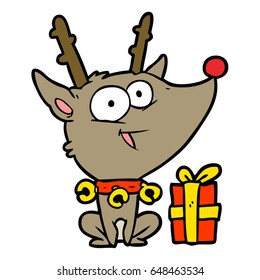 reno de navidad
